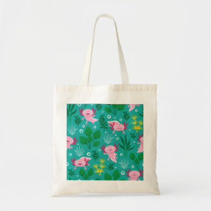 Axolotl Tote Bag Tygkasse