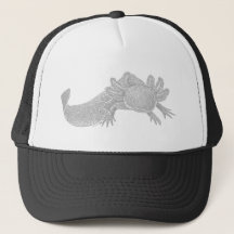 Axolotl Truckerkeps - GRÅ