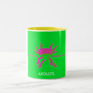 axolotl Två-Tonad mugg