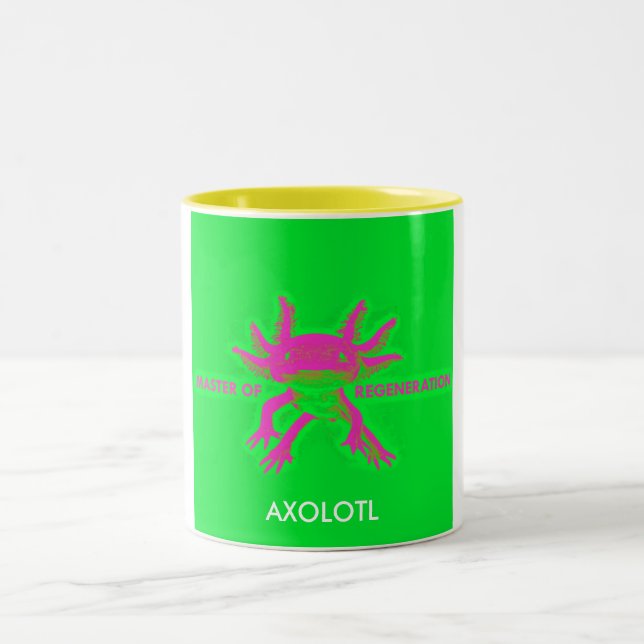 axolotl Två-Tonad mugg (Center)