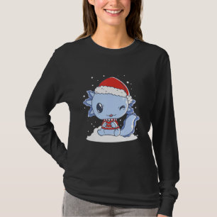 Axolotl Ugly Sweater juldräkt T Shirt