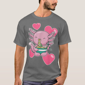 Axolotl Valentindagen T Shirt