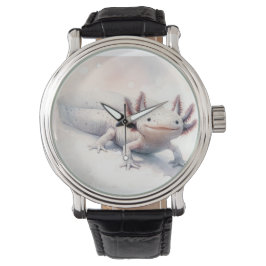 Axolotl Watercolor AREF310 - Watercolor Armbandsur