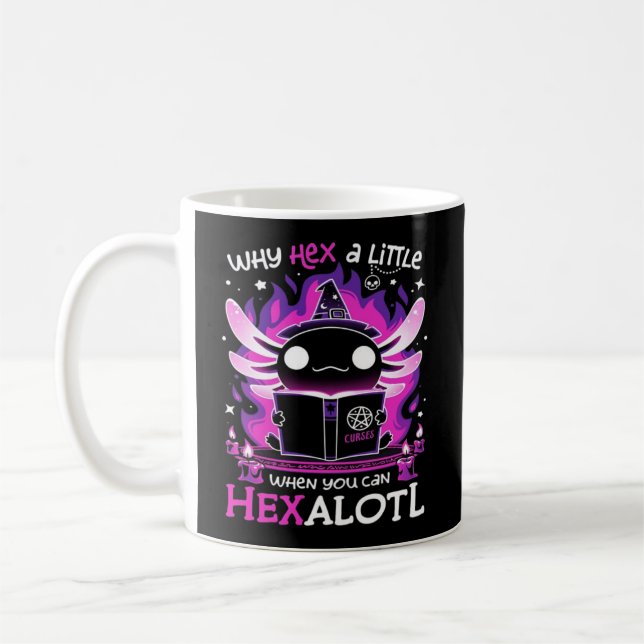 Axolotl Witching Hour - Salamandre Kaffemugg (Vänster)