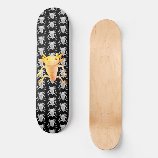 AxolotlBoard Mini Skateboard Bräda 18,5 Cm (Framsida)