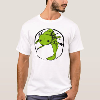 Axolotlen cirklar vildtyp (tända färger), t shirt