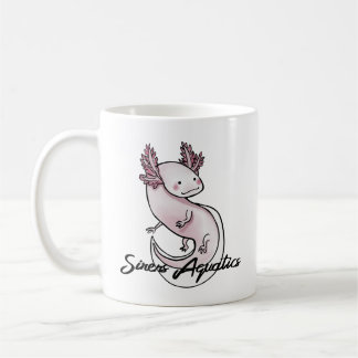 Axolotlen ifrågasätter sirenAquaticsmuggen Kaffemugg