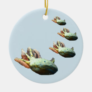 AXOLOTLjulprydnad Julgransprydnad Keramik