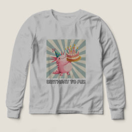 Axolotls födelsedag t shirt