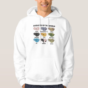 Axolotls från World Sweet Animals Axolotl Hoodie