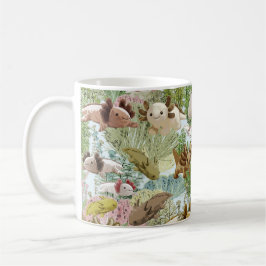 Axolotls in Toyland Kaffemugg