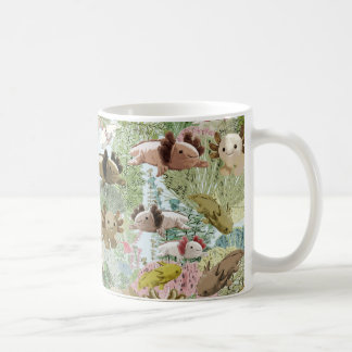 Axolotls in Toyland Kaffemugg