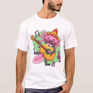 AXOLOTLS MUSIC T SHIRT