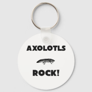 Axolotls Sten Nyckelring