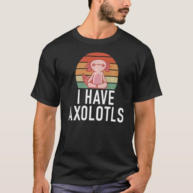 Axolotls T Shirt (Framsida)
