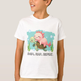 Axolotlsköldpadda T Shirt