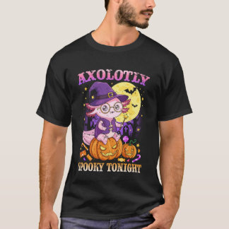 Axolotly Spooky Halloween Costumes for Girls Axolo T Shirt