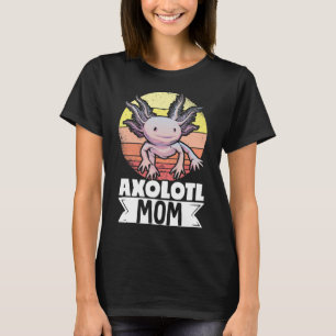 Axolotti Älskare Pet Animal Axolotl Mamma Kawaii T Shirt