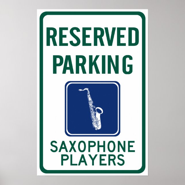 Axophone Players Parking Poster (Framsidan)