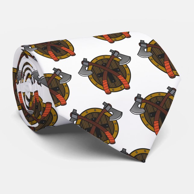 Axt Schild ax-sköld Slips (Rullad)