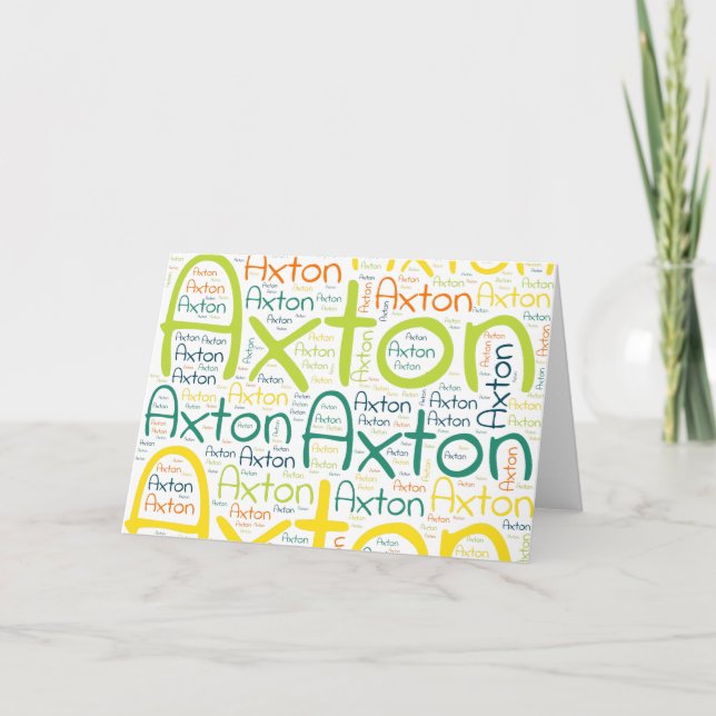 Axton Kort (Framsida)