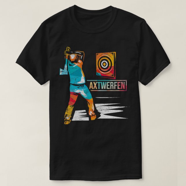 Axtwerfen 10 t shirt (Design framsida)
