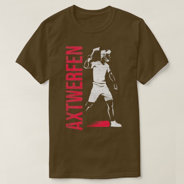 Axtwerfen 11 t shirt (Design framsida)