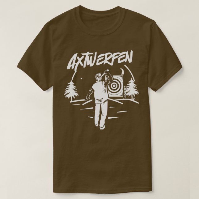 Axtwerfen 19 t shirt (Design framsida)