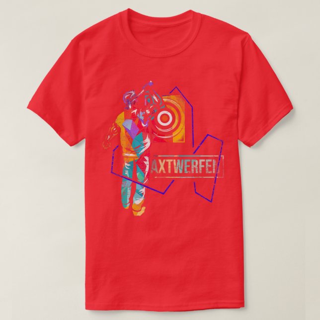 Axtwerfen 5 t shirt (Design framsida)