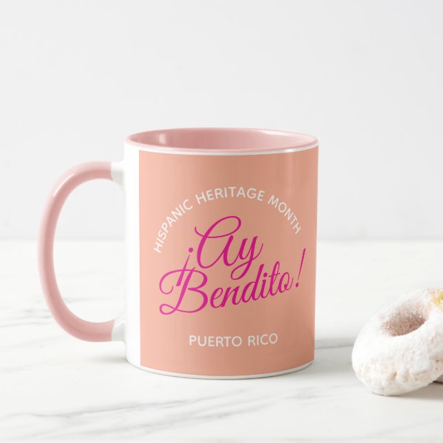 Ay bendito! Puerto Rico Mugg (Med munk)