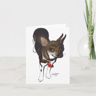 ¡ Ay Chihuahua! Jag älskar dig! Kort