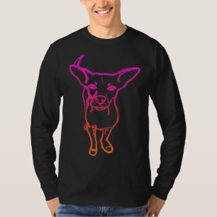Ay Chihuahua Rosa Ombre Palette T Shirt