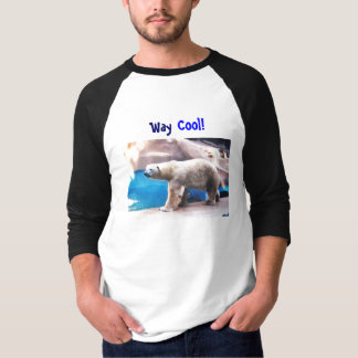 AY-, långt kall polar björnskjorta T-shirt