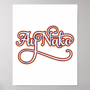 Ay Nako Shirt Filipino Rolig tröja Filippinerna Pi Poster