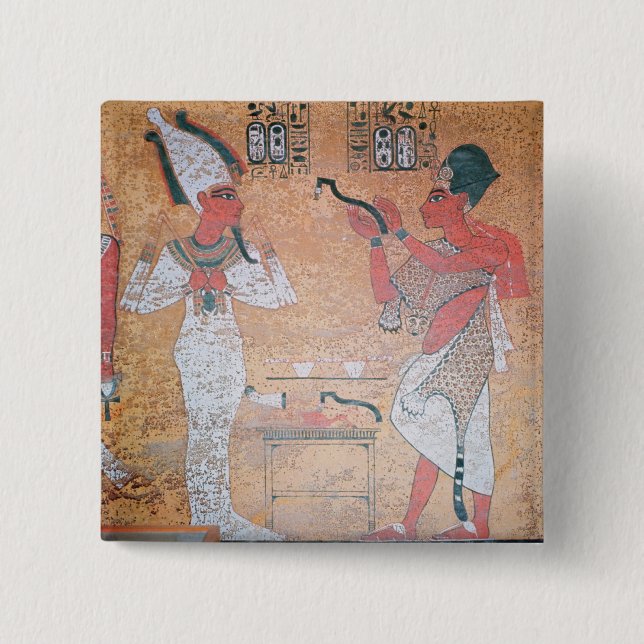 Ay som utför öppningen av munceremonin knapp (Framsida)