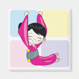 Aya-chan L-form Square Magnet