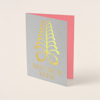 "Aya"-kort för Mor Folierat Kort