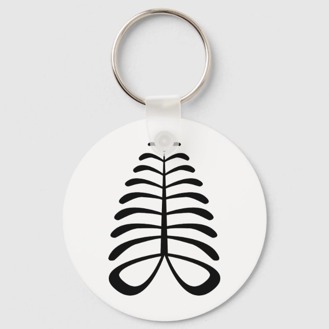 AYA | Symbol för uthållighet och oberoende Nyckelring (Framsida)