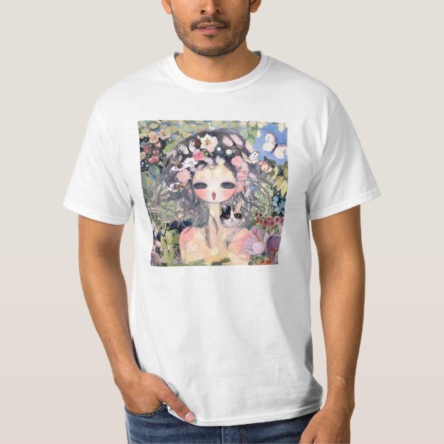 Aya takano roligt t shirt (Framsida)