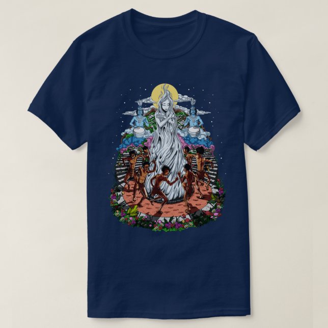 Ayahuasca Ceremony T Shirt (Design framsida)