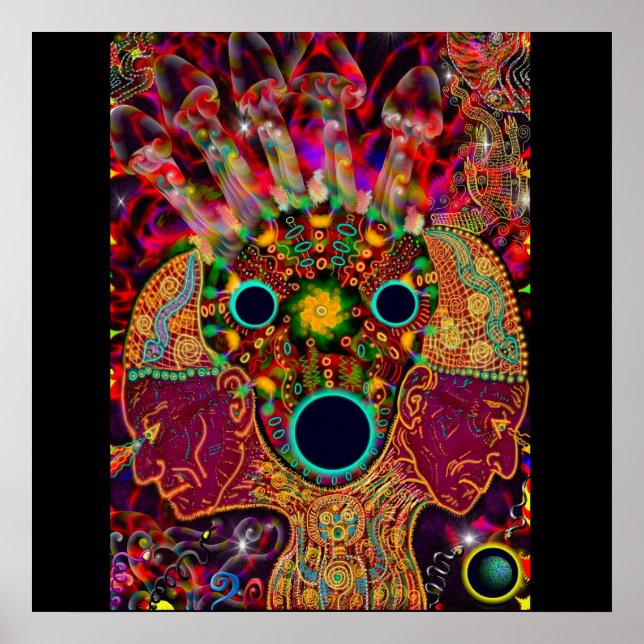 Ayahuasca Espirito Poster (Framsidan)