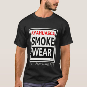 AYAHUASCA RÖKER GRAFITTI FÖR ANDLIG FÖR T-SHIRT