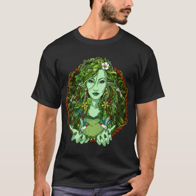 Ayahuasca Skogsande T Shirt (Framsida)