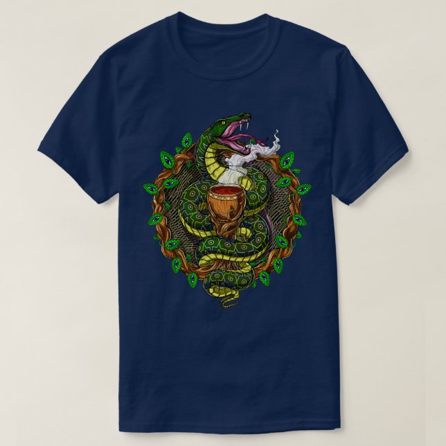Ayahuasca Snake T Shirt (Design framsida)