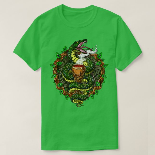 Ayahuasca Snake T Shirt (Design framsida)