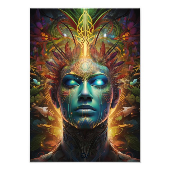 Ayahuasca Uppvaknande Fototryck (Framsidan)