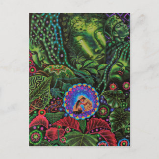 Ayahuasca Vision Vykort