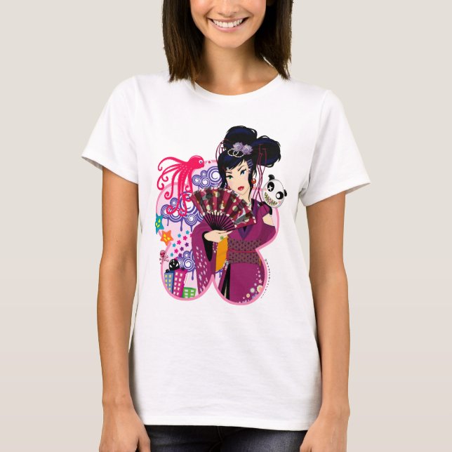 Ayaka i den Harajuku townen Tee (Framsida)