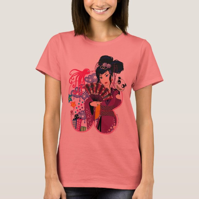 Ayaka i Harajuku Town Tee (Framsida)