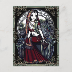 "Ayanna" Secret Fairy Garden Vykort